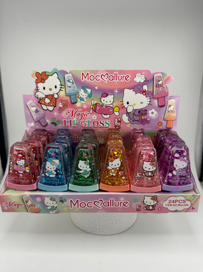 Kitty Glitter Magic Color changing gloss- choose your color