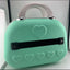 Mint Bling Rhinestone Luggage Case