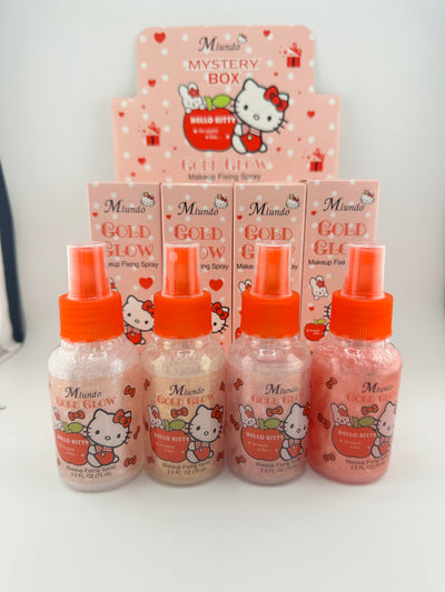Hello Kitty Makeup Fixing Spray with Glow - Fix and glow