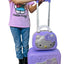 Dani’s Boutique Hello Kitty 2 Piece Luggage Set- Rhinestone Blinged with lock