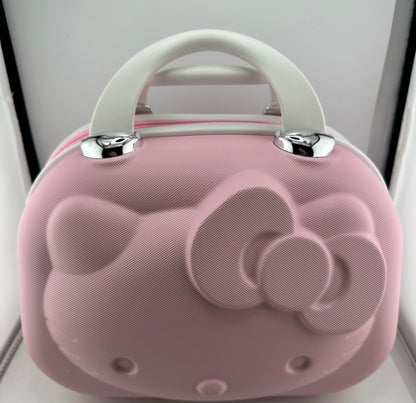 Hello Kitty Hardshell Makeup Case- Pink