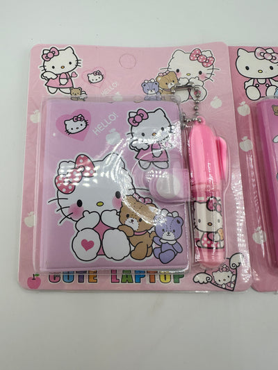Hello Kitty 2 Pack Mini Journal with Pens