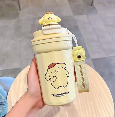 Sanrio 16 OZ Thermos With Strap- Choose a style 💜