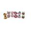 Sanrio Resin charms 12 pieces