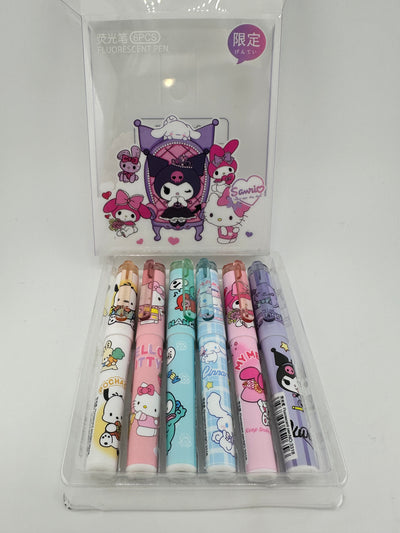 Hello Kitty 6 Pack Markers