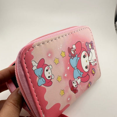 My Melody Pink Mini Wallet with strap- New