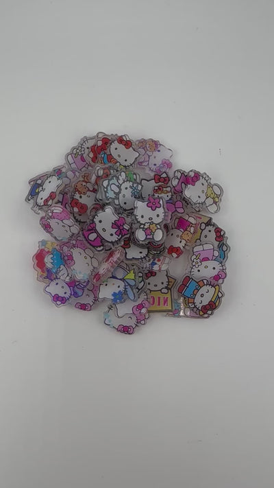 Hello Kitty Sanrio 25 Pieces acrylic charms