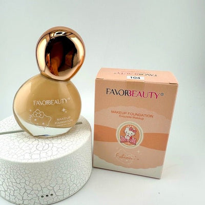 Favor Beauty Hello Kitty Foundation- Full coverage- Hydrating- Brand new