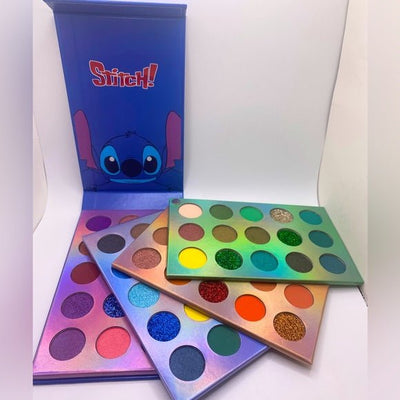 Lilo & Stitch Eyeshadow Palette Book Swivel with Magnetic Closure - Bran…