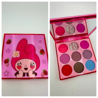 My Melody 9 Pan Eyeshadow Palette- Pink