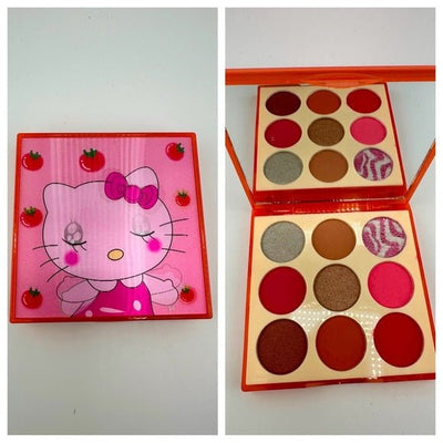Hello Kitty Pink Eyeshadow 9 pan Palette - New