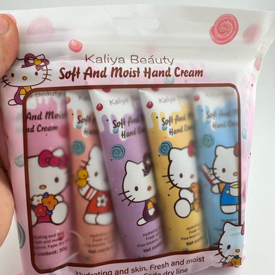 Hello Kitty 5 Pack Hand Cream gift set- new