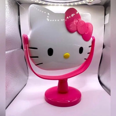 Hello Kitty Vanity Stand Mirror-Pink